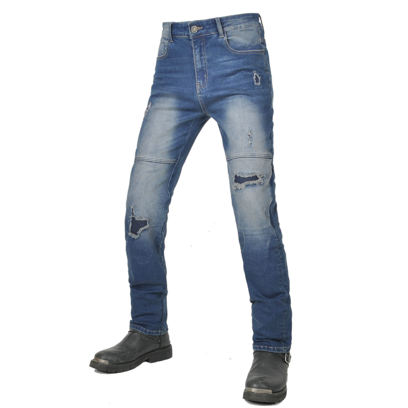 Distressed Jean Rip - 2026 Fashion Women's Protective Motorcycle Riding