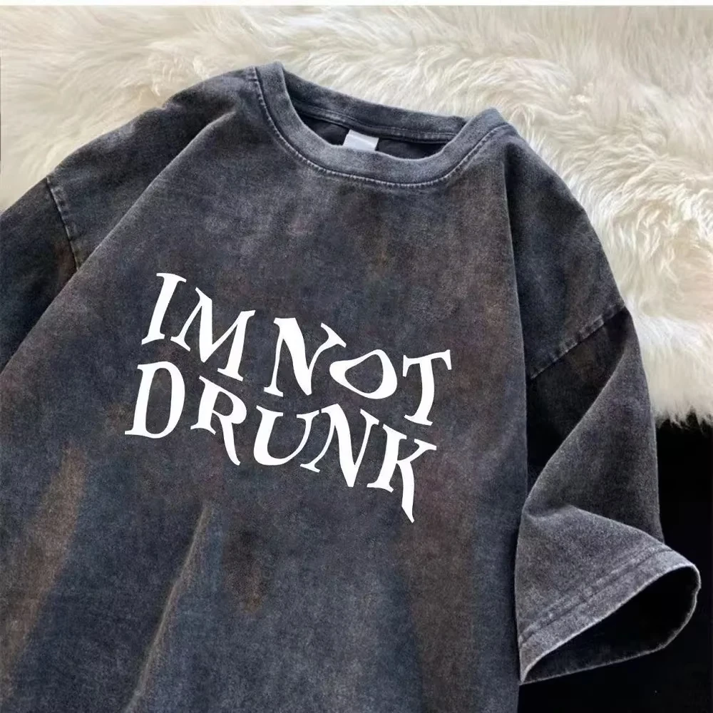 2025 Water-wash vintage t-shir - Street Fashion Trends 2025 ulasan dan harga