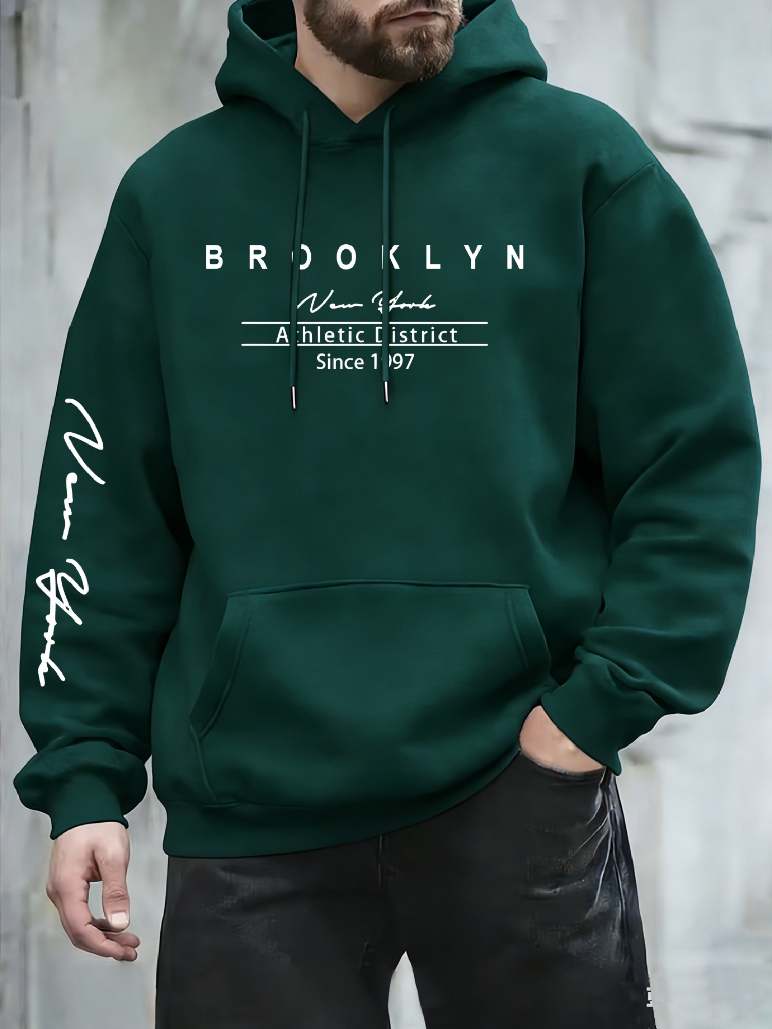 Urban fashion men's hoodie on  - Street Fashion In New York ulasan dan harga