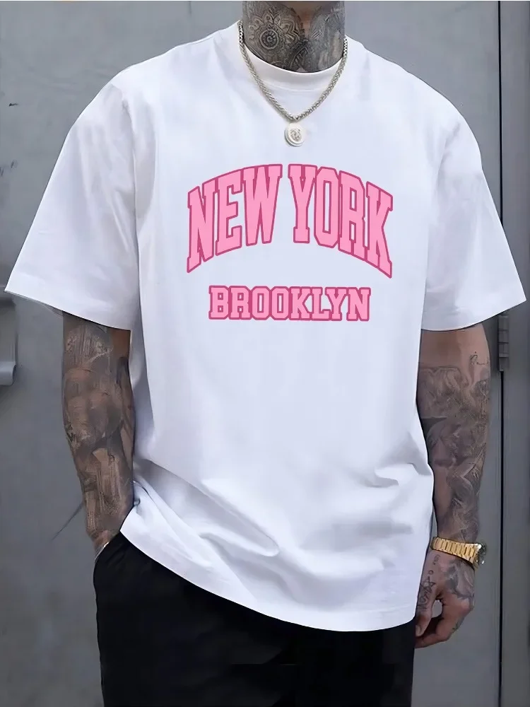 Men Summer Cotton Short Sleeve - Street Fashion In New York ulasan dan harga