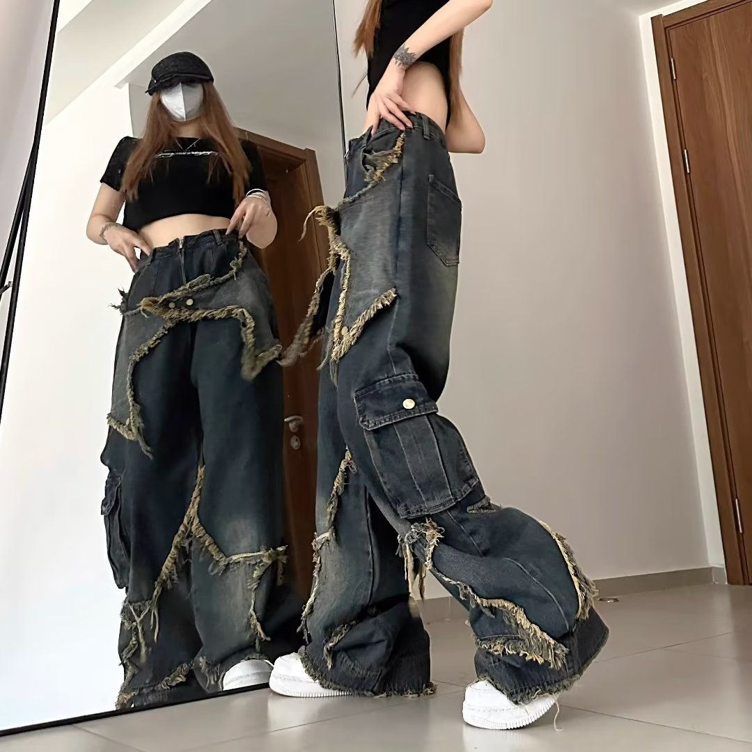 2025 Chic Gothic Pockets Zippe - Street Fashion Trends 2025 ulasan dan harga