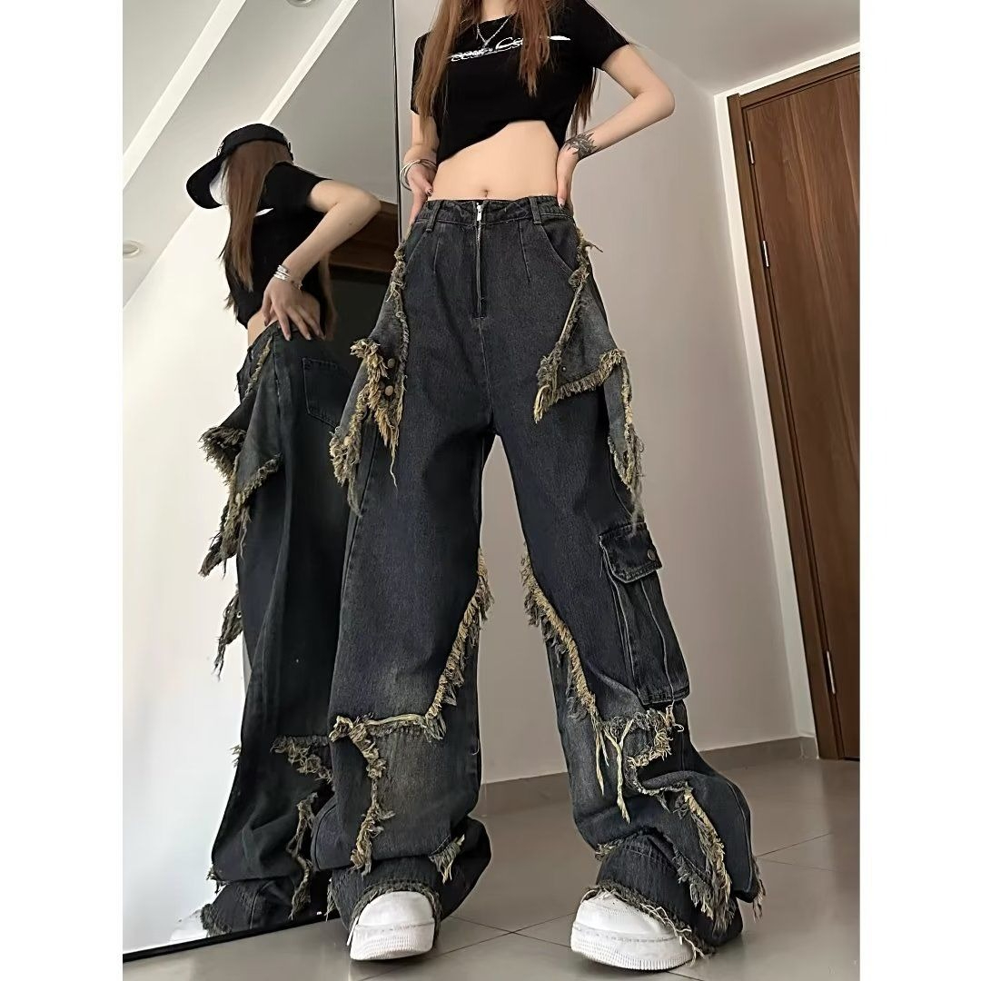 2025 Chic Gothic Pockets Zippe - Street Fashion Trends 2025 ulasan dan harga