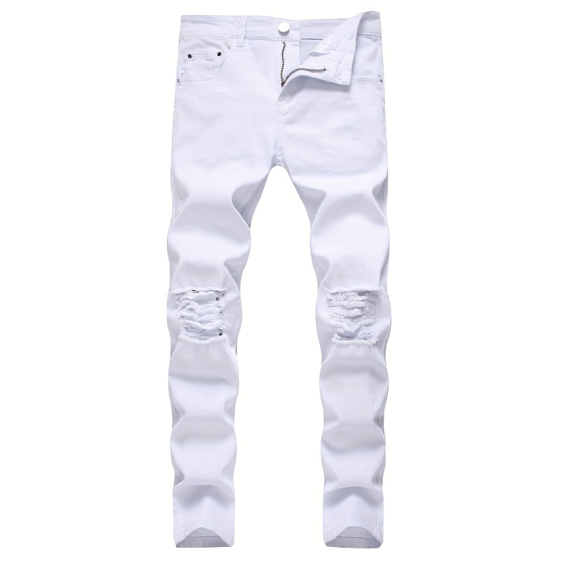 Skinny Stretch Ripped Jeans Me - Distressed Jean Rip ulasan dan harga