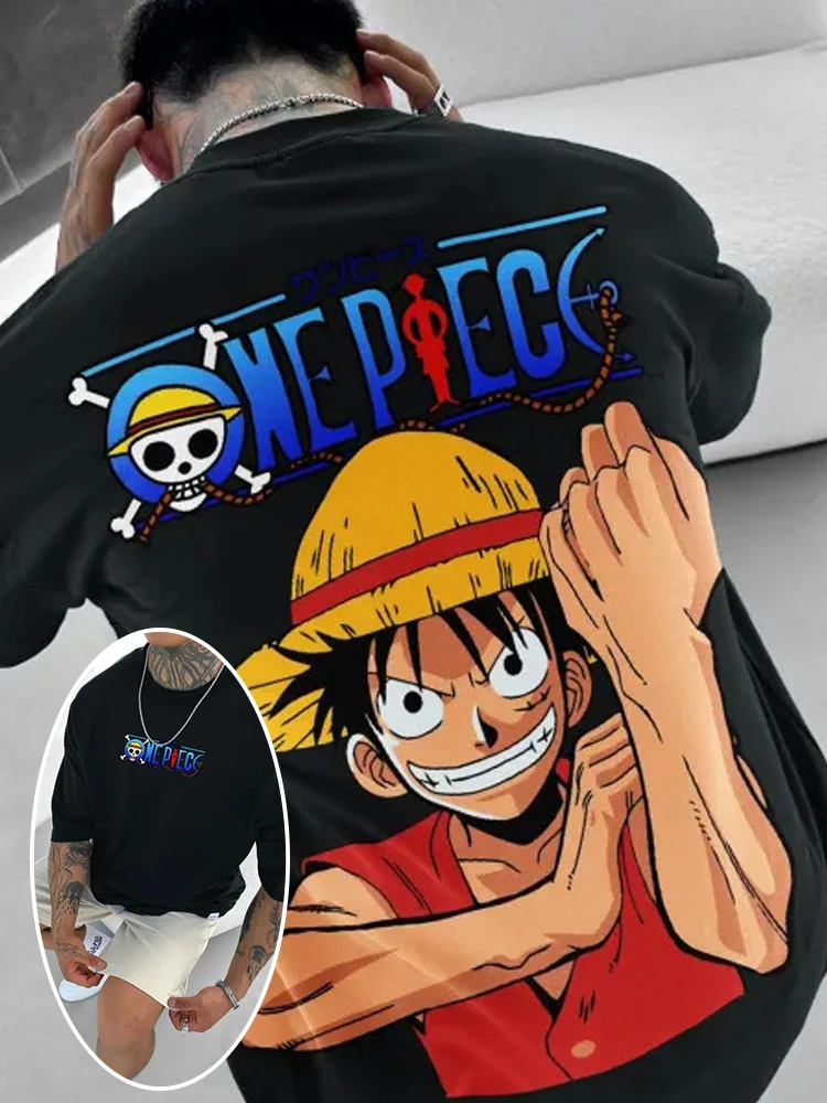 ONE PIECE Luffy Zoro 2025 Summ - Street Fashion Trends 2025 ulasan dan harga