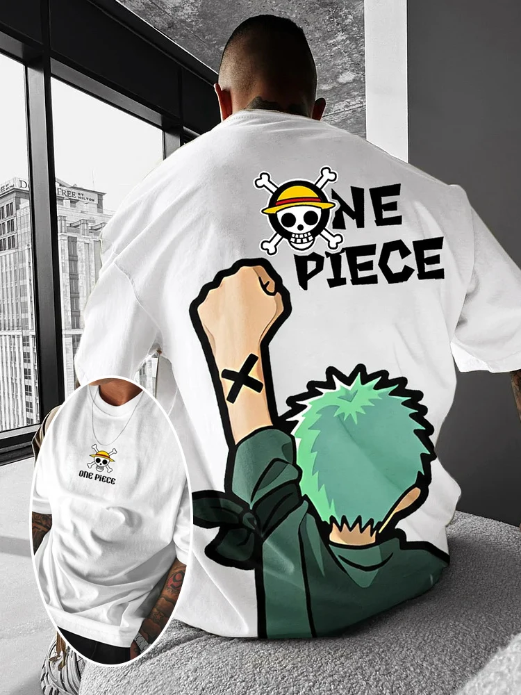 ONE PIECE Luffy Zoro 2025 Summ - Street Fashion Trends 2025 ulasan dan harga