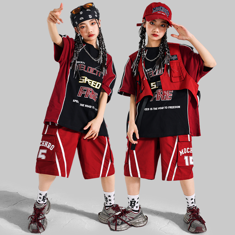 Teenage Fashion Hiphop Jazz Da - Street Fashion Vest ulasan dan harga