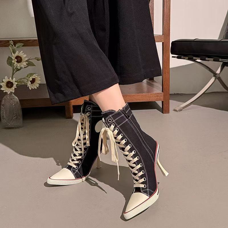 Y2K Girl's Shoes Designer High - Street Fashion Designers ulasan dan harga