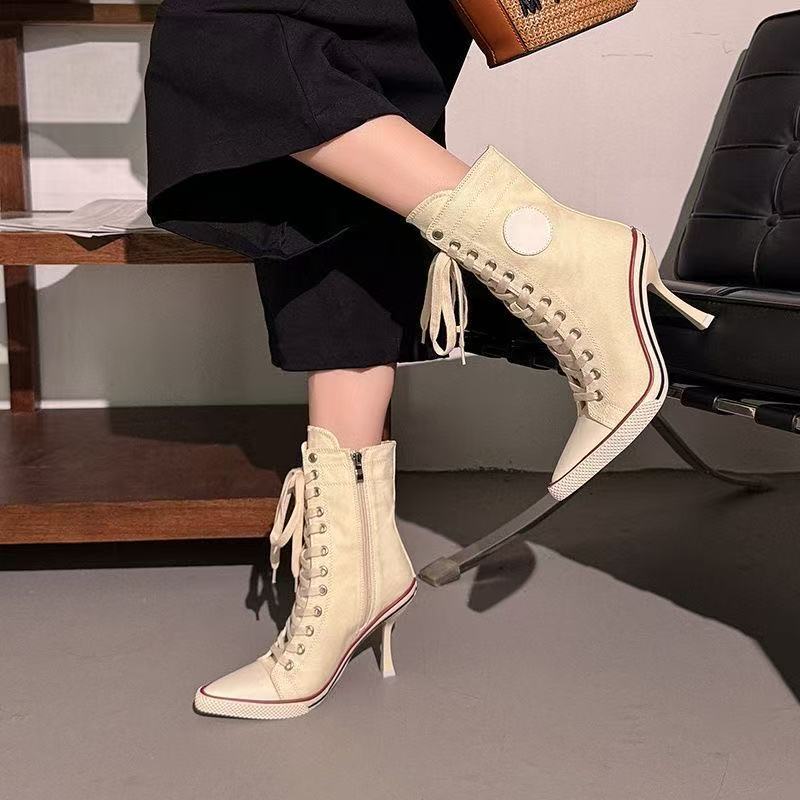Y2K Girl's Shoes Designer High - Street Fashion Designers ulasan dan harga