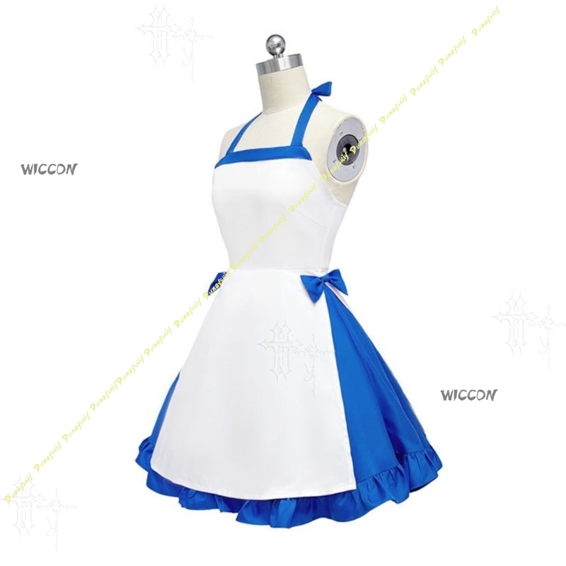 Blue Character Dress Zeno Summ - Japanese Street Fashion Female ulasan dan harga