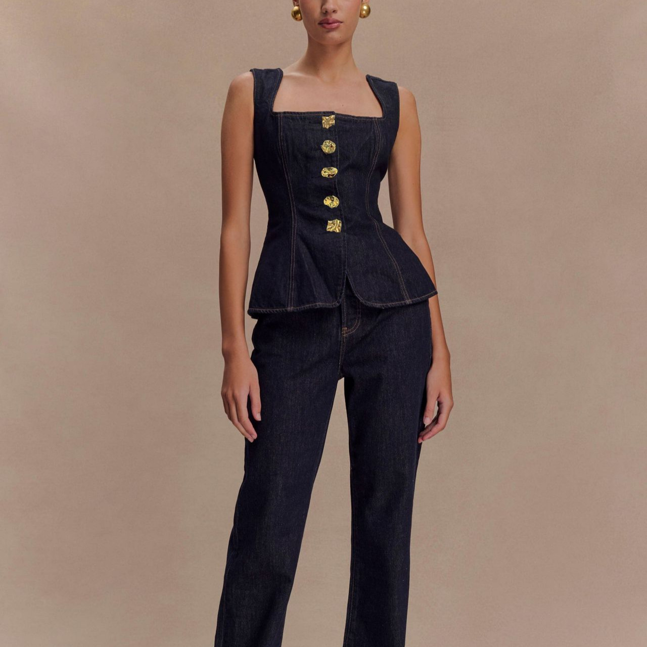Summer Denim Pant Sets Women 2 - Street Fashion Vest ulasan dan harga