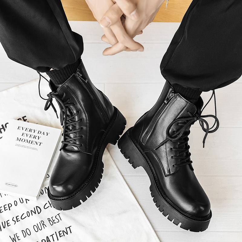 2025 Trend Men Boots Sneakers  - Street Fashion Trends 2025 ulasan dan harga