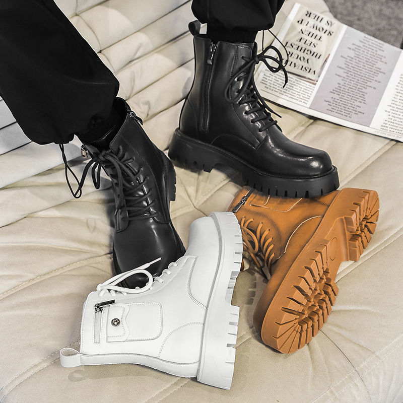 2025 Trend Men Boots Sneakers  - Street Fashion Trends 2025 ulasan dan harga