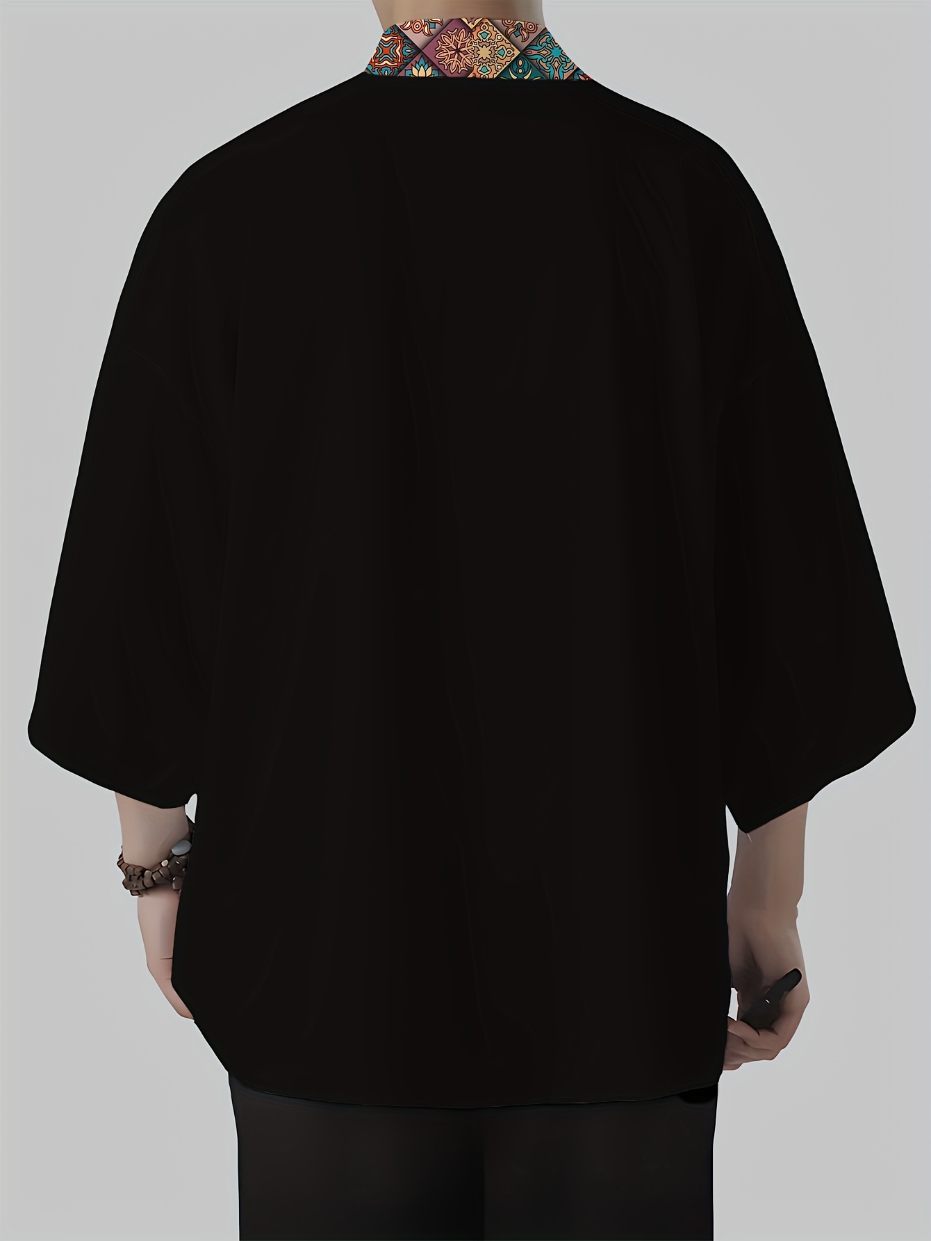 2026 Summer Men's Kimono 3D Pr - Street Fashion Designers ulasan dan harga