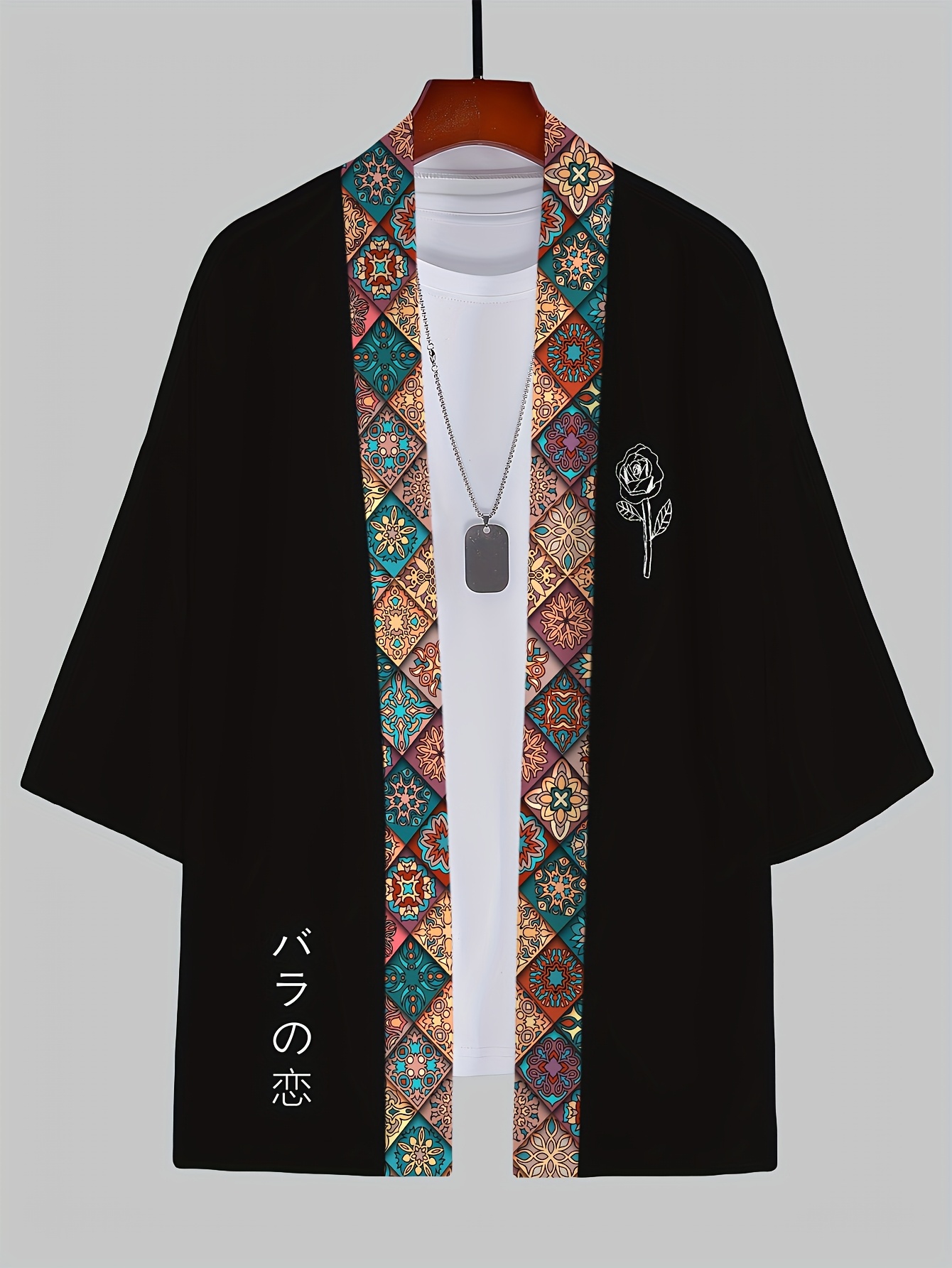 2026 Summer Men's Kimono 3D Pr - Street Fashion Designers ulasan dan harga