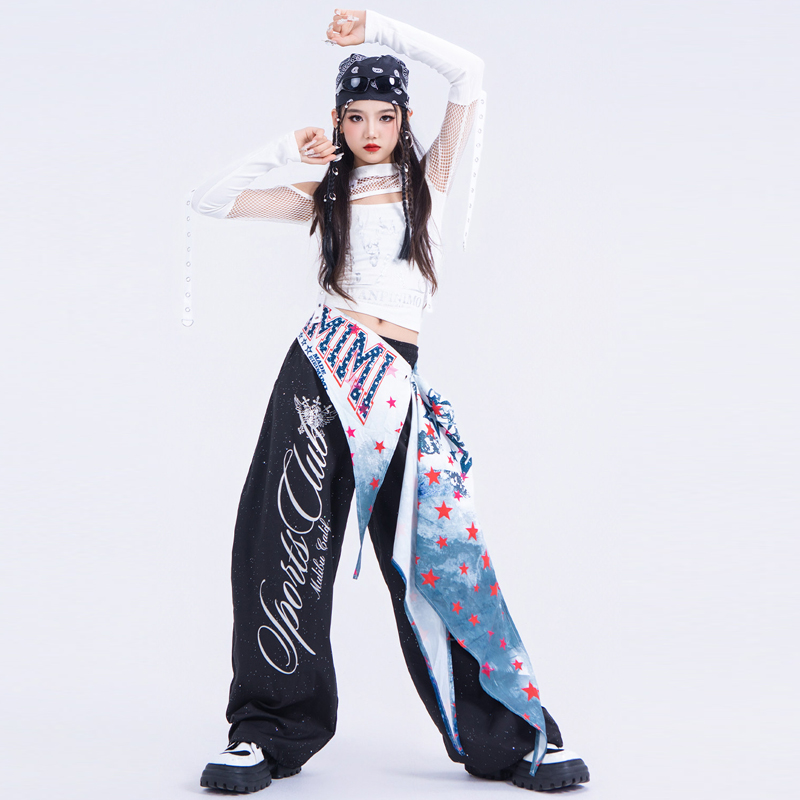 Fashion Girls Jazz Dance Cloth - Street Fashion Outfit Girl ulasan dan harga