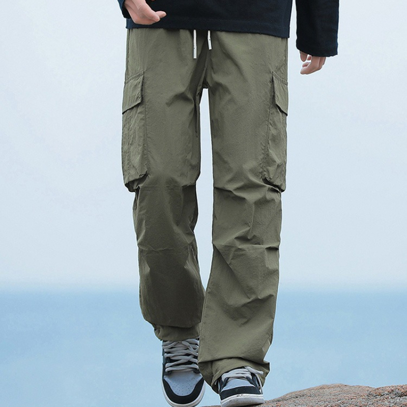Men's Loose Cargo Pants Korean - Cargo Pant Wide ulasan dan harga