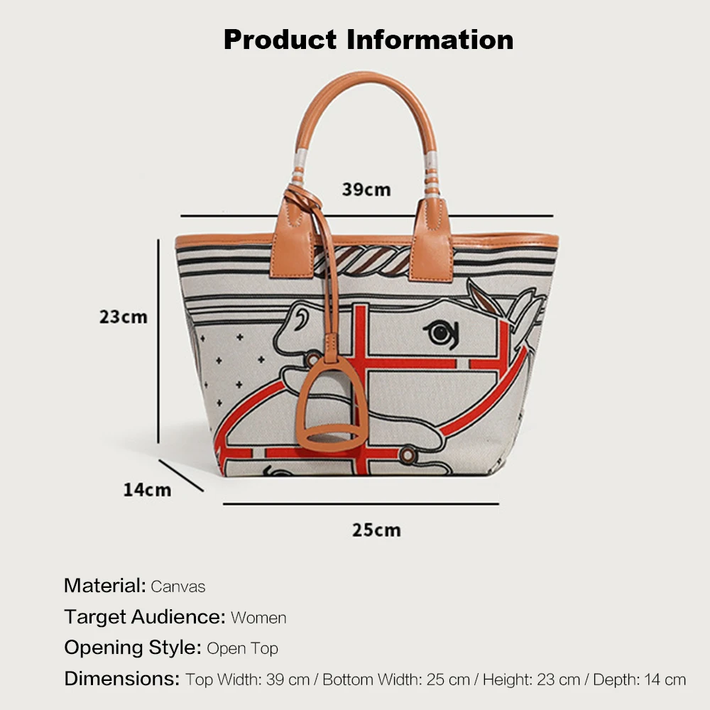 Practical Bag Women Canvas Tot - Tote Bag Canvas Print ulasan dan harga