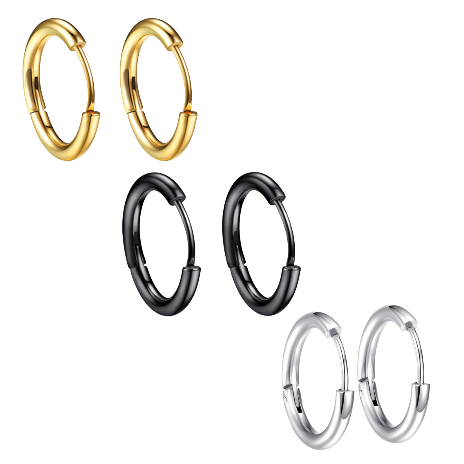 1 Pair Punk Statement Hip Pop  - Street Fashion Trends 2025 ulasan dan harga
