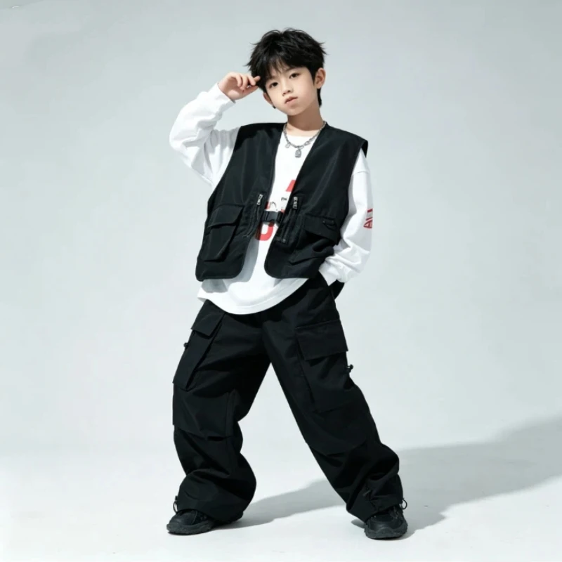 Street Dance Costume Boys Girl - Street Fashion Outfit Girl ulasan dan harga