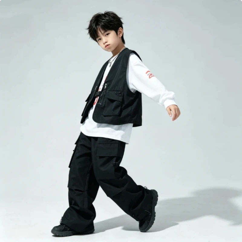 Street Dance Costume Boys Girl - Street Fashion Outfit Girl ulasan dan harga
