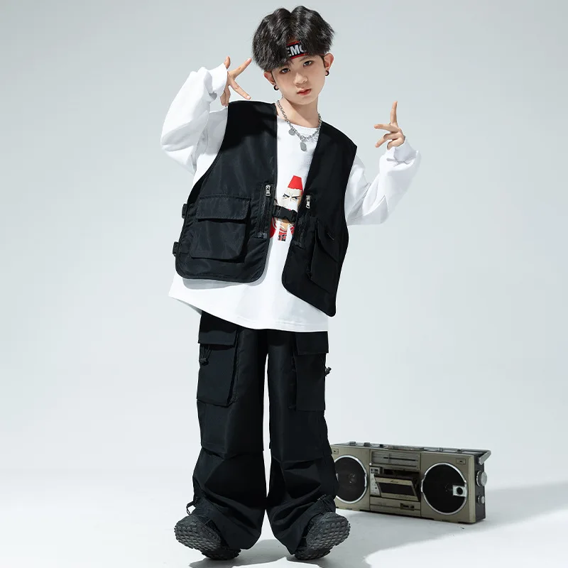 Street Dance Costume Boys Girl - Street Fashion Outfit Girl ulasan dan harga