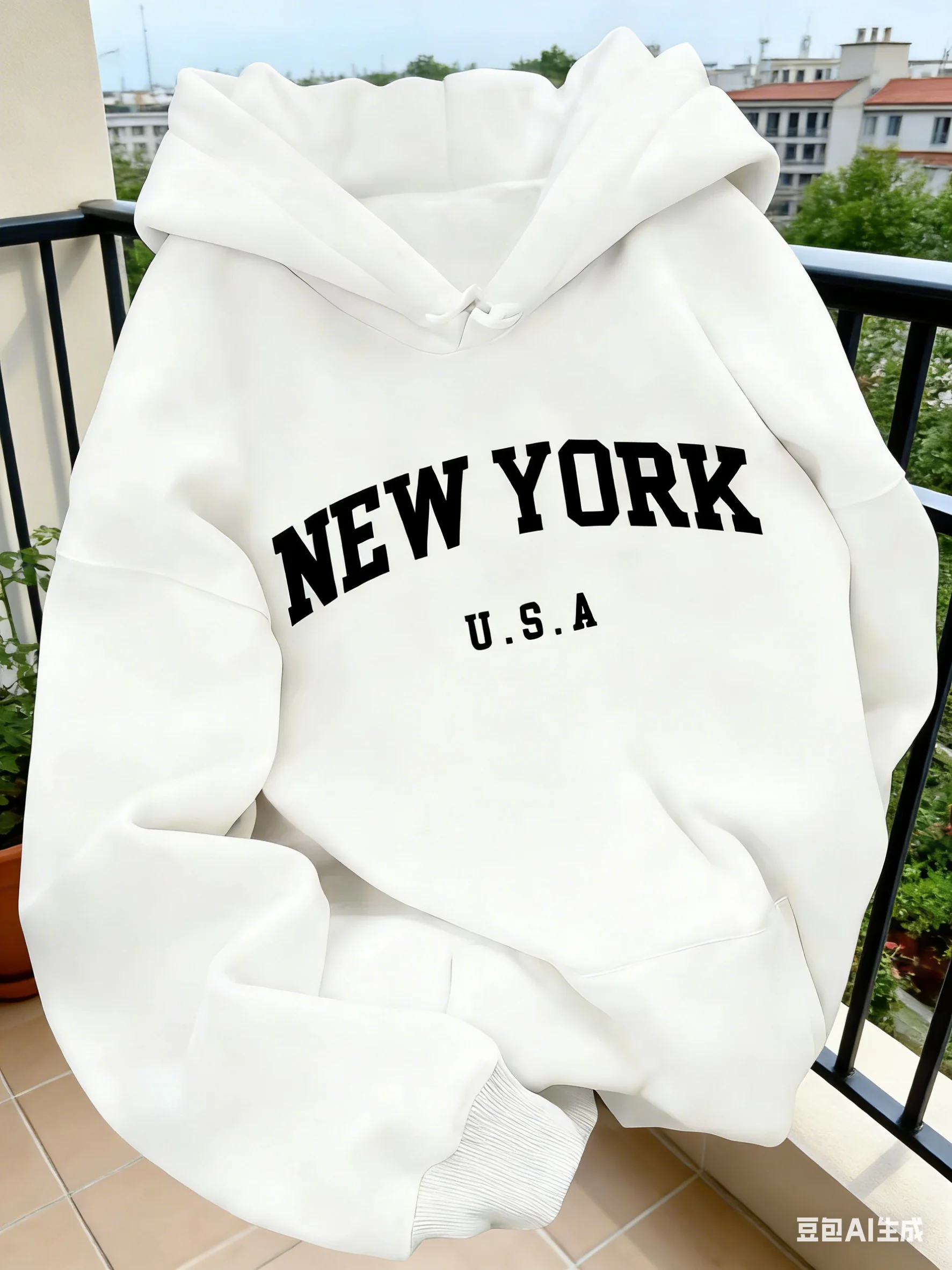 Hooded Sweat for Women Casual  - Street Fashion In New York ulasan dan harga