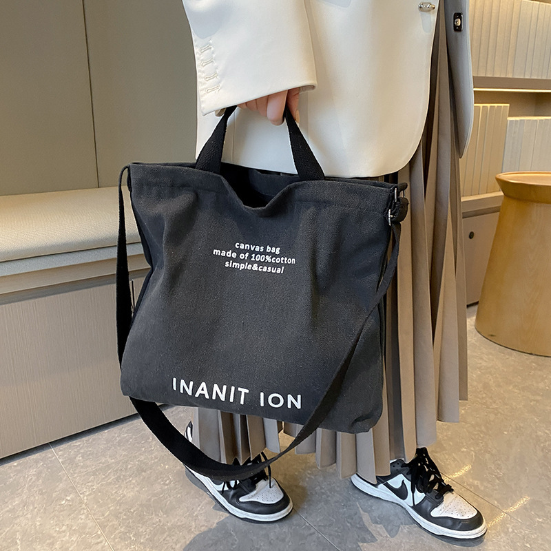 Fashionable Japanese Canvas To - Tote Bag Canvas Print ulasan dan harga