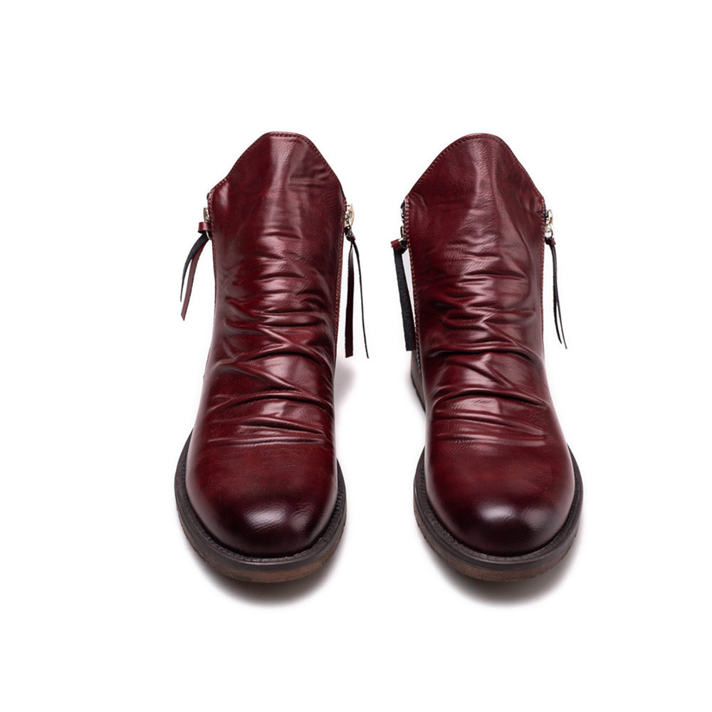 2026 Men's Genuine Leather Vin - Street Fashion Plus Size ulasan dan harga