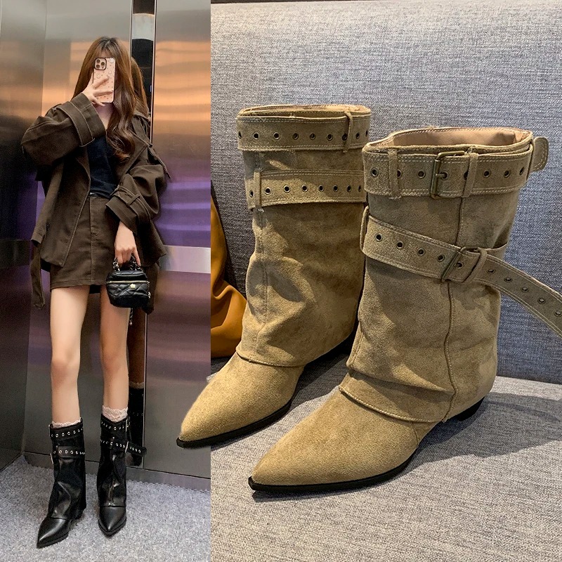2025 Pointed Toe Women's Winte - Street Fashion Trends 2025 ulasan dan harga
