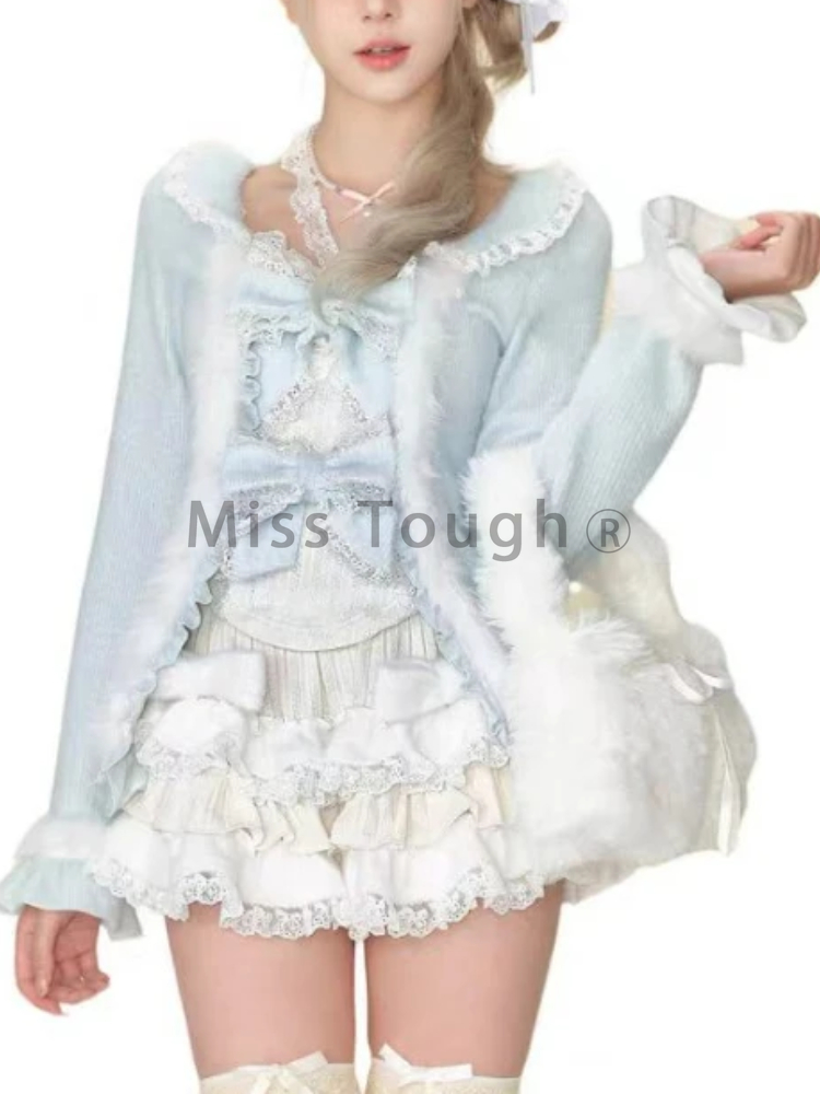 Japanese Sweet Lolita 3 Piece  - Street Fashion Vest ulasan dan harga