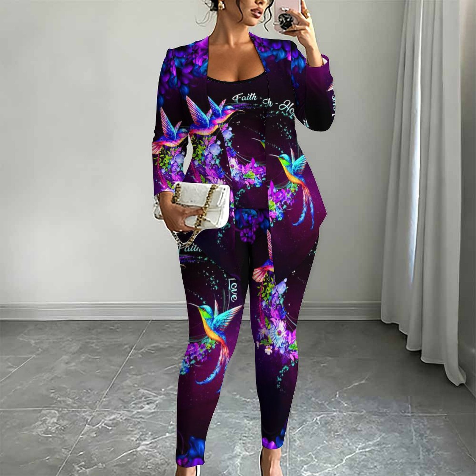Autumn Women's Printed Coat Se - Street Fashion Vest ulasan dan harga
