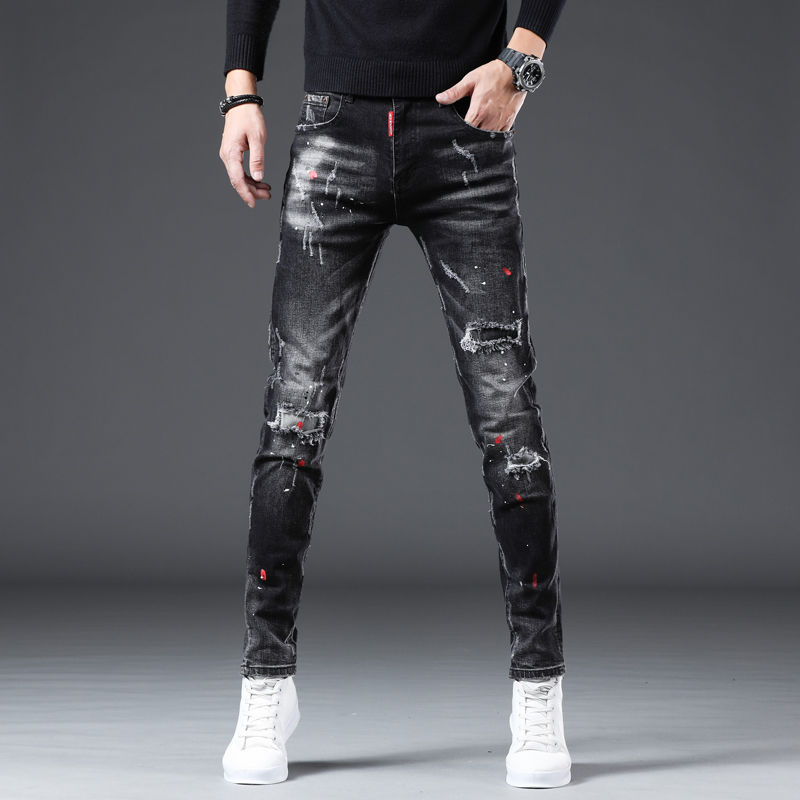 New Arrival Spring Autumn Deni - Distressed Jean Rip ulasan dan harga