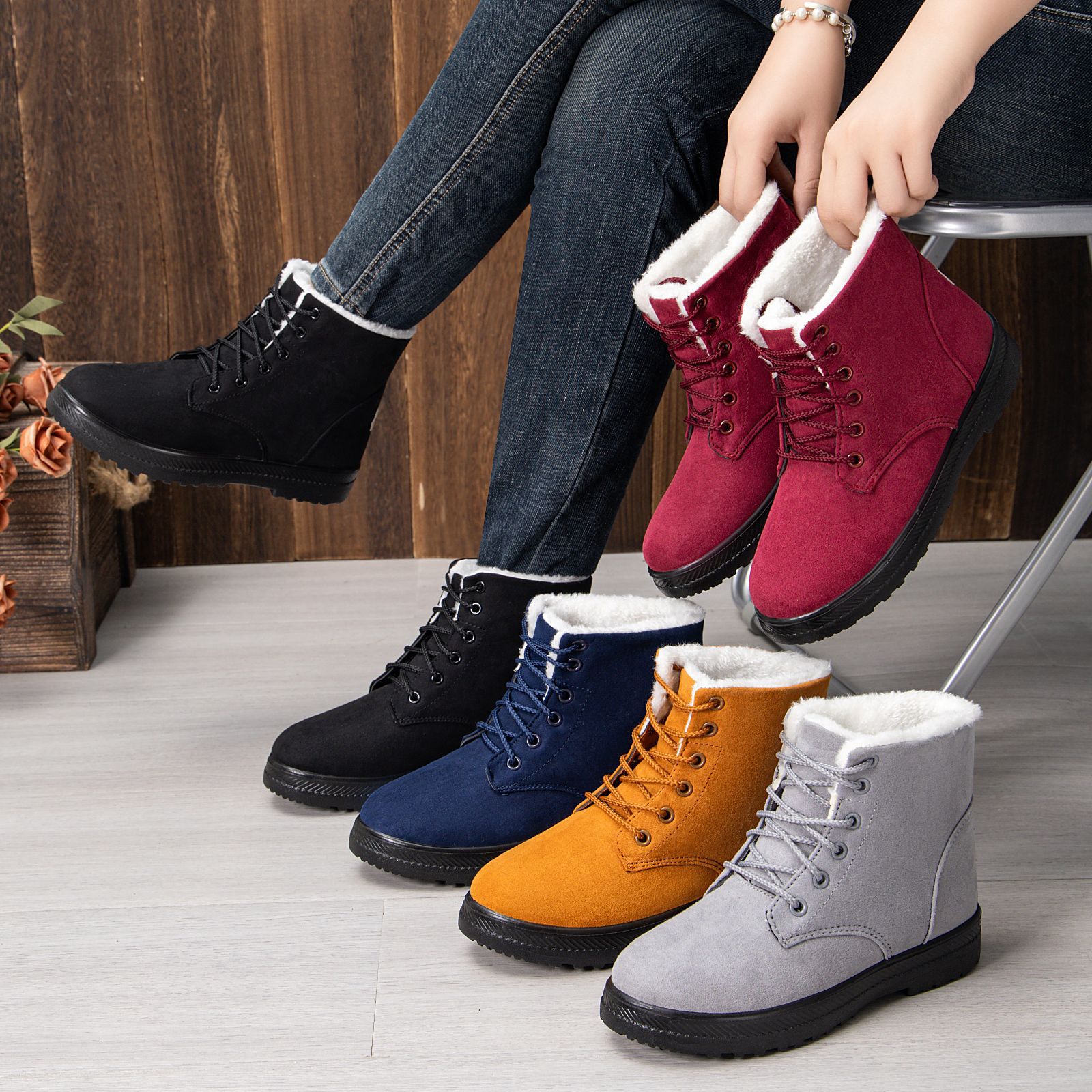 Plus Size Shoes for Men Winter - Street Fashion Plus Size ulasan dan harga