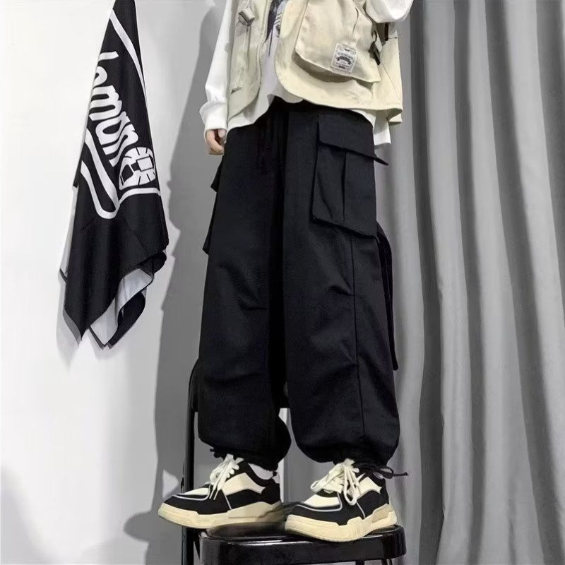 2026 Unisex Japanese Cargo Pan - Cargo Pant Wide ulasan dan harga