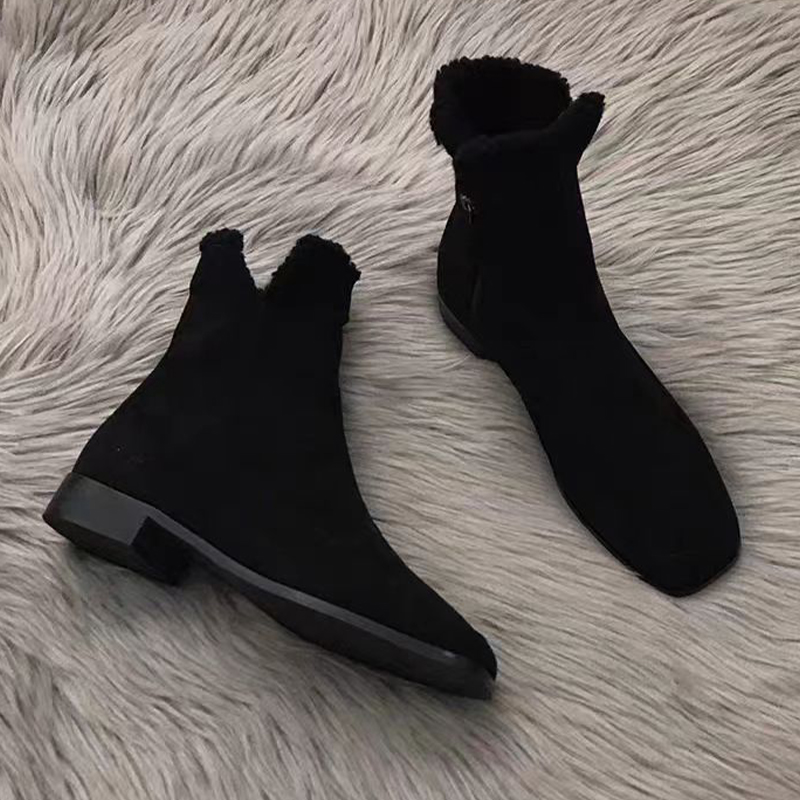 2026 New Fur Ankle Boots for W - Street Fashion Winter 2026 ulasan dan harga