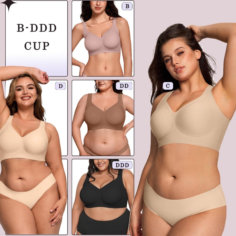 Plus Size Wireless Jelly Bra W - Street Fashion Women ulasan dan harga