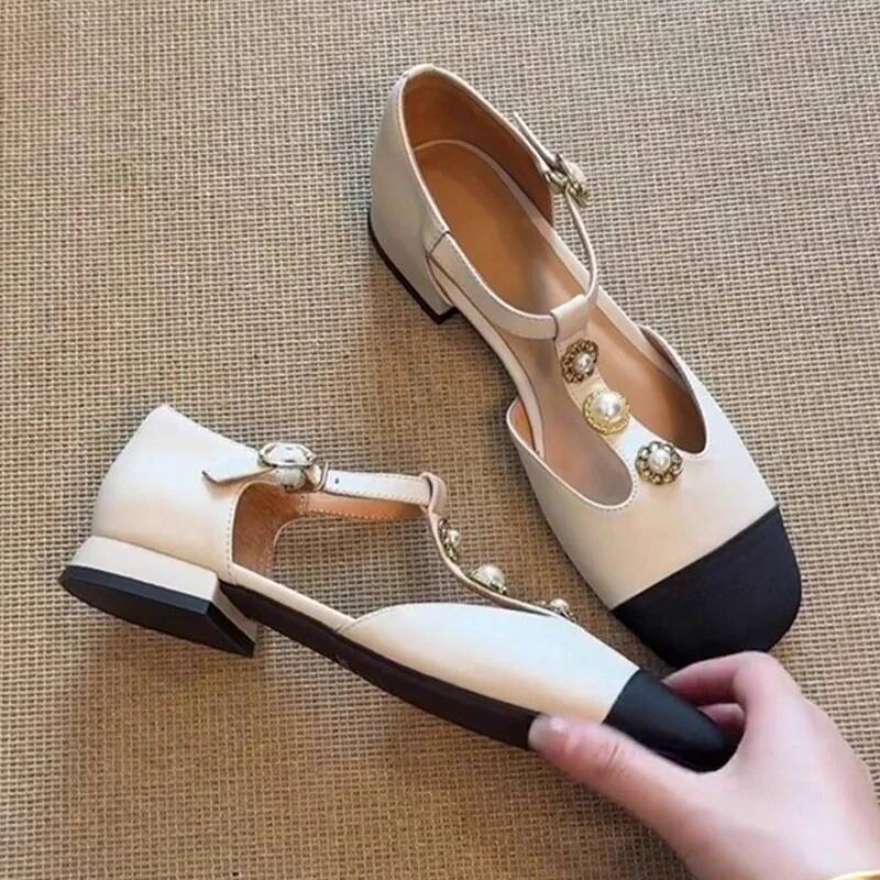 Women Square Toe Heeled Sandal - Street Fashion Women ulasan dan harga