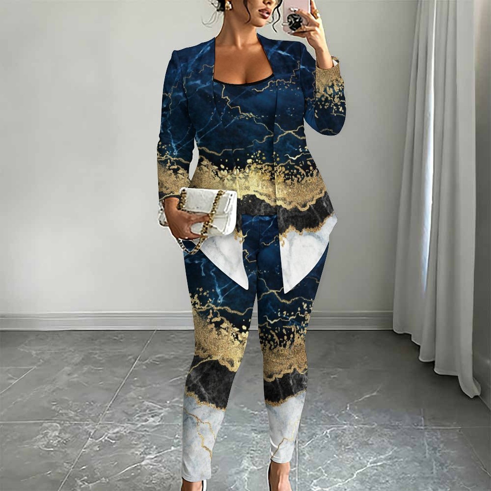 Winter Elegant Tight Pants Dai - Street Fashion Vest ulasan dan harga