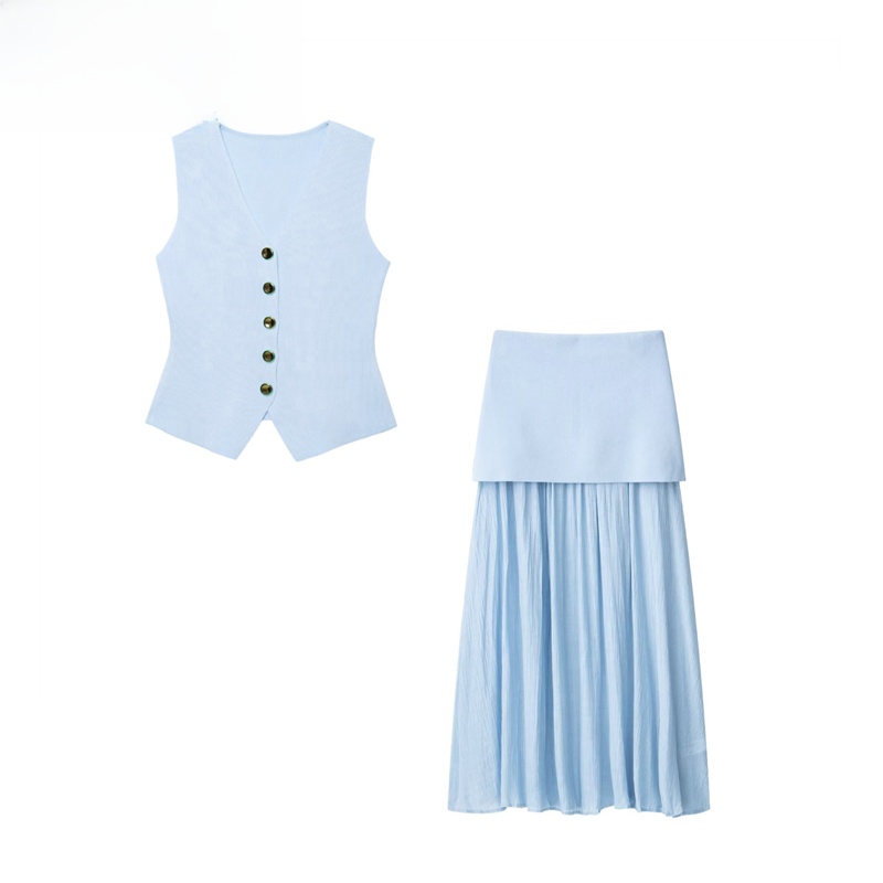 Spring New Arrival Women's Kni - Street Fashion Vest ulasan dan harga