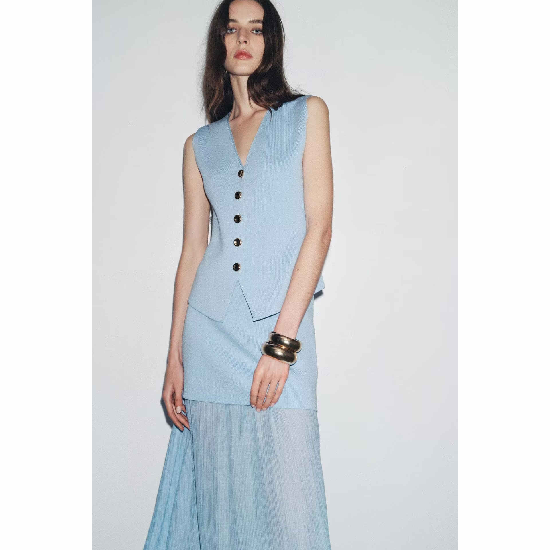 Spring New Arrival Women's Kni - Street Fashion Vest ulasan dan harga