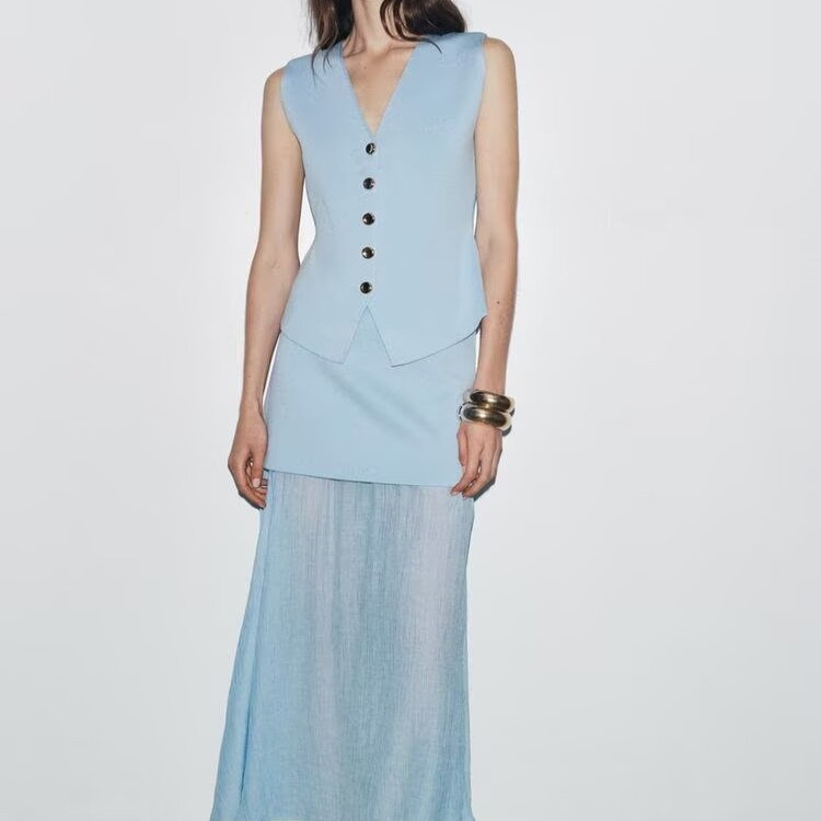 Spring New Arrival Women's Kni - Street Fashion Vest ulasan dan harga