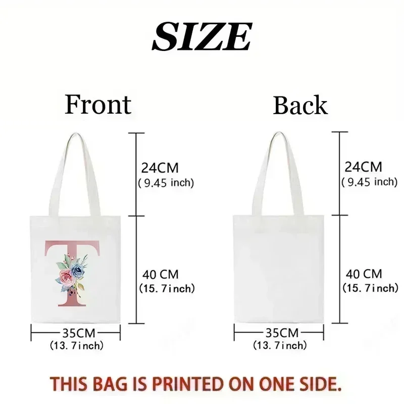 1pc Koala Cherry Blossom Print - Tote Bag Canvas Print ulasan dan harga
