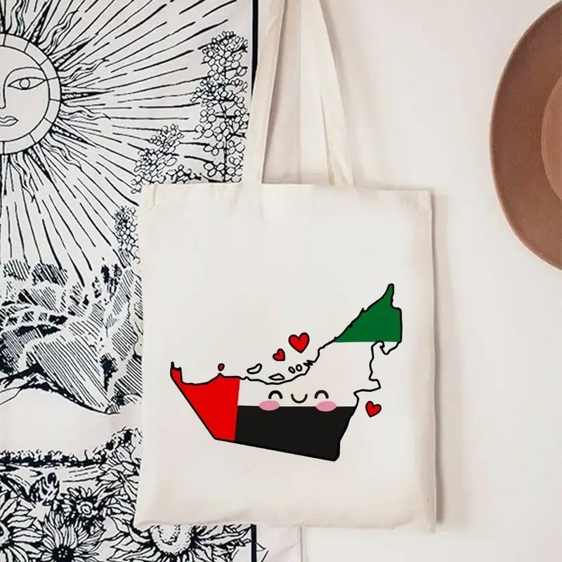 Cute Panda Print Canvas Tote B - Tote Bag Canvas Print ulasan dan harga