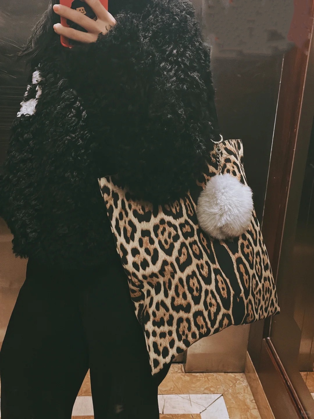 Summer Fashion Retro Leopard P - Tote Bag Canvas Print ulasan dan harga