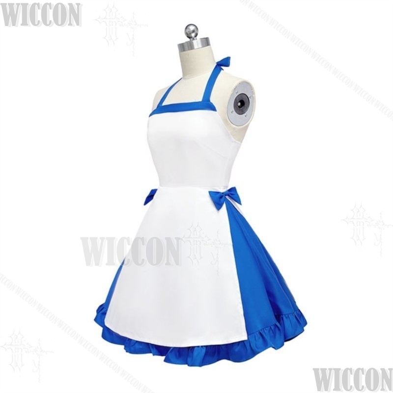 Blue Character Dress Zeno Summ - Japanese Street Fashion Female ulasan dan harga