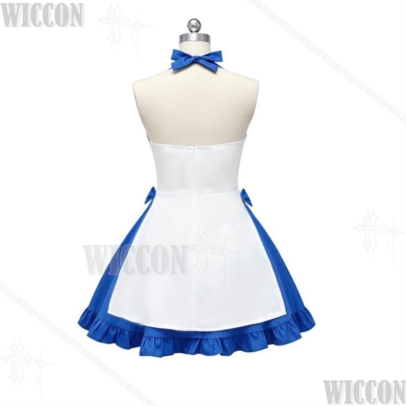 Blue Character Dress Zeno Summ - Japanese Street Fashion Female ulasan dan harga