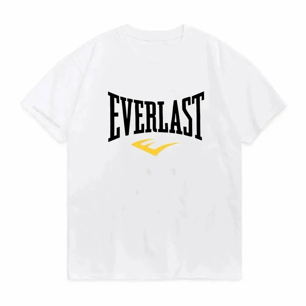 Plus Size EVERLAST BOXING Logo - Street Fashion Logo ulasan dan harga
