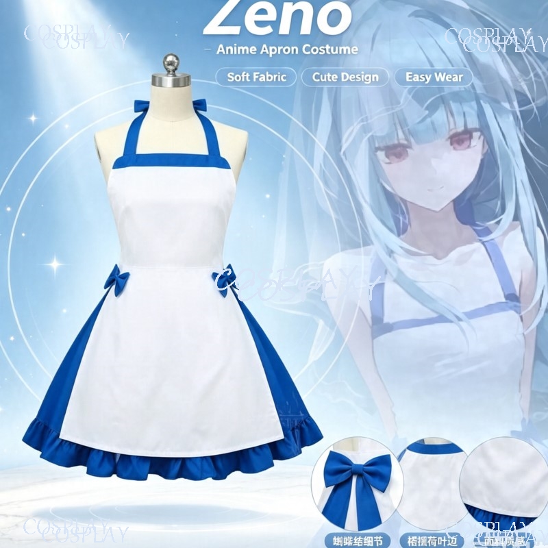 Blue Halloween Full Cosplay Ou - Japanese Street Fashion Female ulasan dan harga