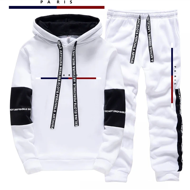 Paris Fashion Printed Men's Se - Street Fashion Casual ulasan dan harga